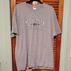 Gray Yosemite National Park T-Shirt